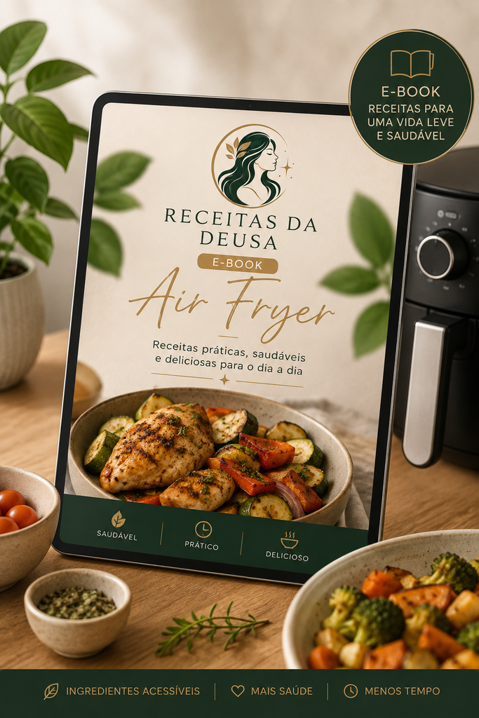 Receitas da Deusa - Ebook Air fryer